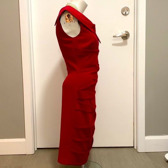 LE CHÂTEAU red dress - Picture 4 of 14